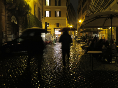 Rome, pluie