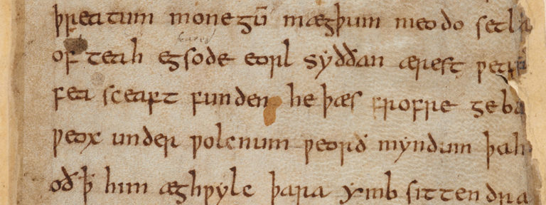 Beowulf, poème anglo-saxon