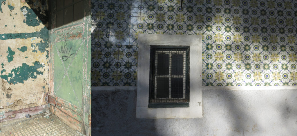 Fenêtres et Recoin, azulejos, Lisbonne